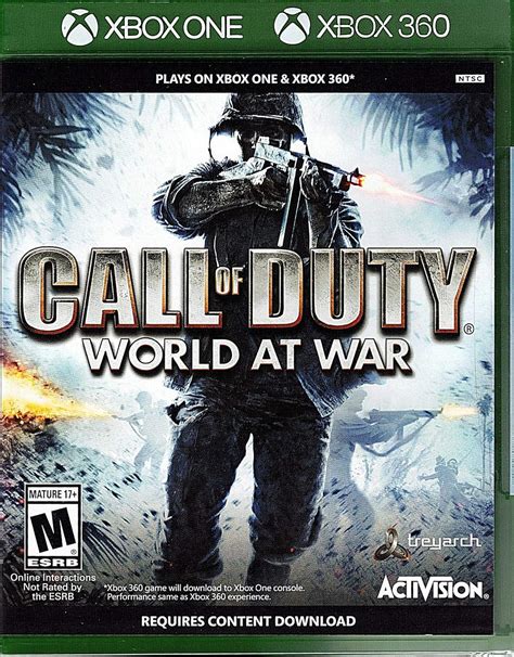 call of duty world war xbox 360